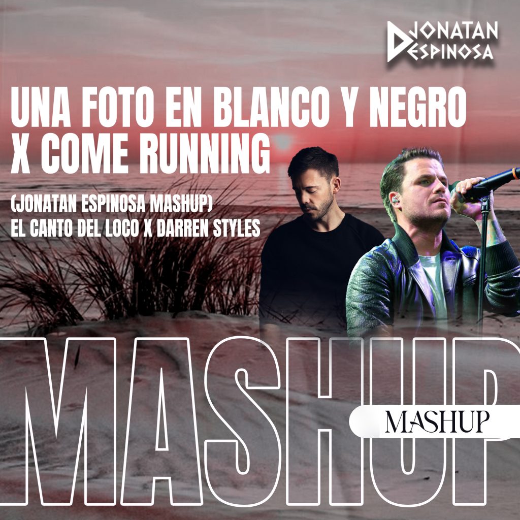 UNA FOTO EN BLANCO Y NEGRO X COME RUNNING